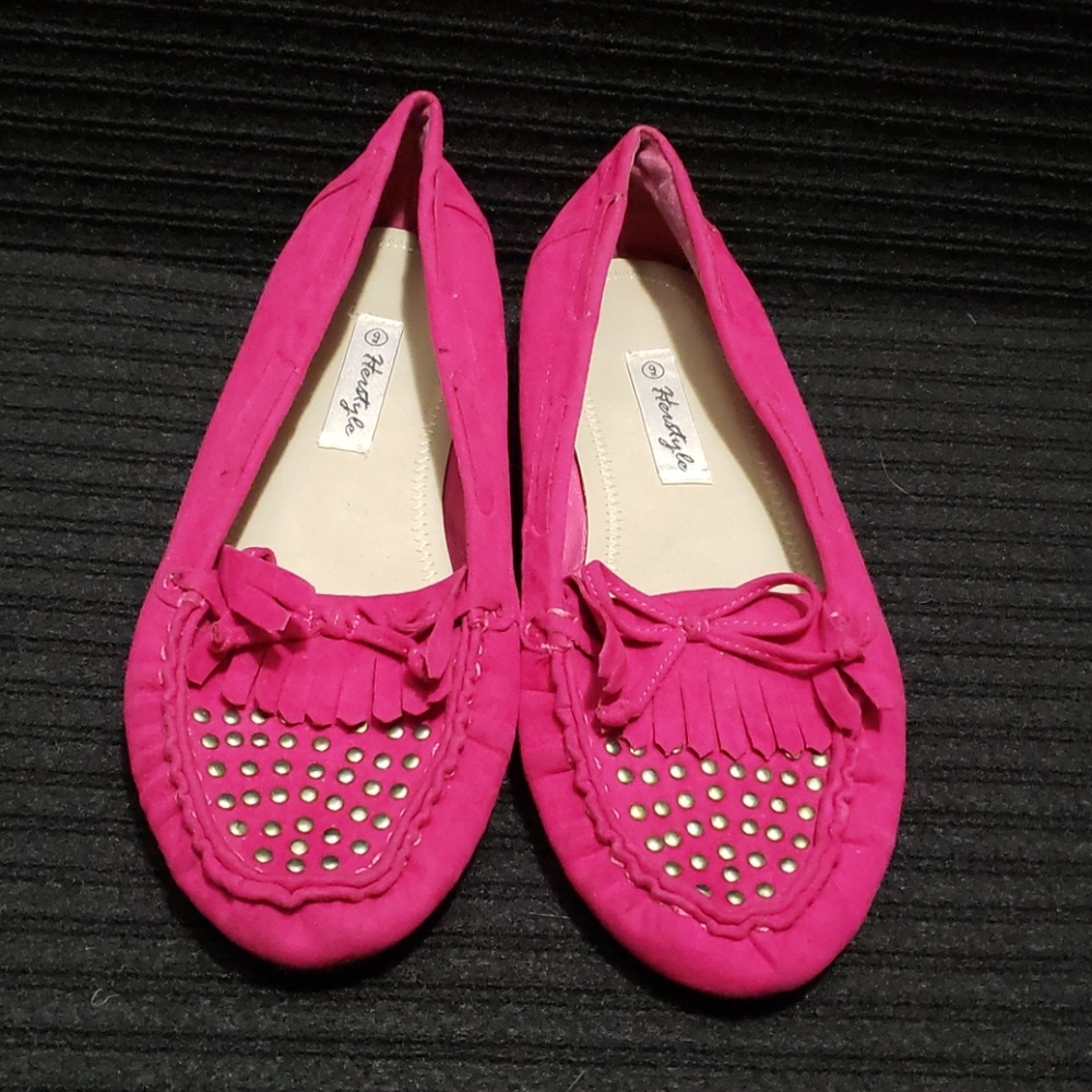 Herstyle size 9 Hot Pink Loafers